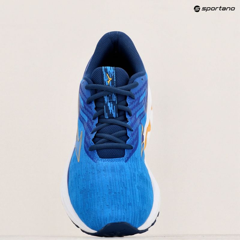 Кросівки для бігу чоловічі Mizuno Wave Equate 7 french blue/gold/gold 9