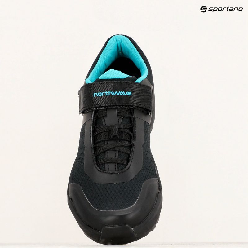 Кросівки велосипедні МТВ жіночі Northwave Escape Evo 2 black/turquoise 9
