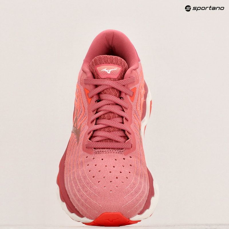 Кросівки для бігу жіночі Mizuno Wave Horizon 6 garnet rose/rose copper/persimmon 10