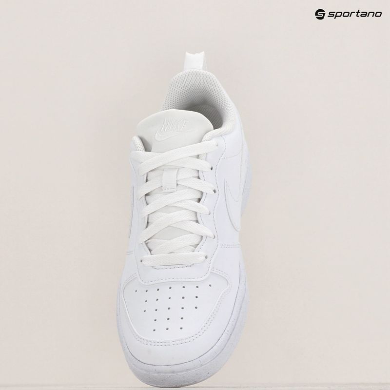 Кросівки Nike Court Borough Low Recraft white/white/white 9