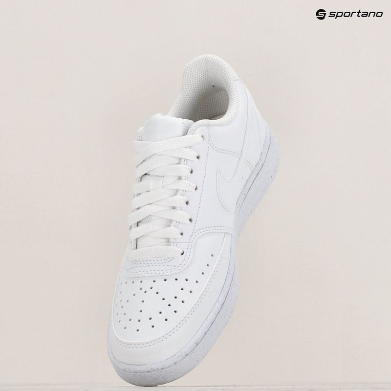 Кросівки жіночі Nike Court Vision Low Next Nature white/white/white 10