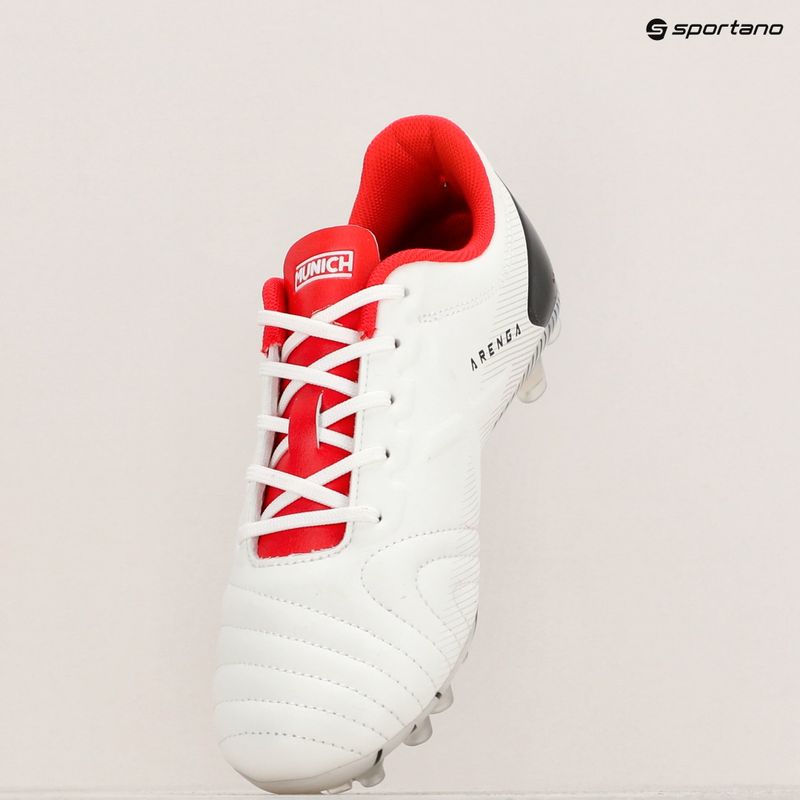 Дитячі футбольні бутси MUNICH Arenga Kid FG blanco/rojo 14