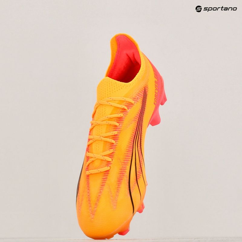 Бутси футбольні PUMA Ultra Ultimate FG/AG sunset glow/puma black/sun stream 19