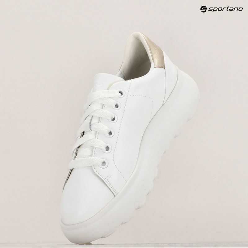 Кросівки жіночі Geox Spherica EC4.1 white/gold 10