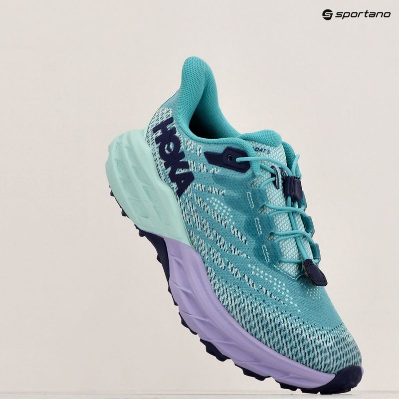 Кросівки для бігу дитячі HOKA Speedgoat 5 ocean mist/lilac mist 11