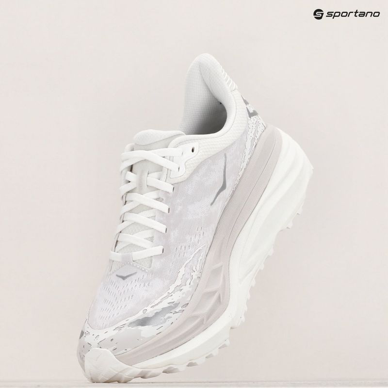 Кросівкі для бігу чоловічі HOKA Stinson 7 white/white 10