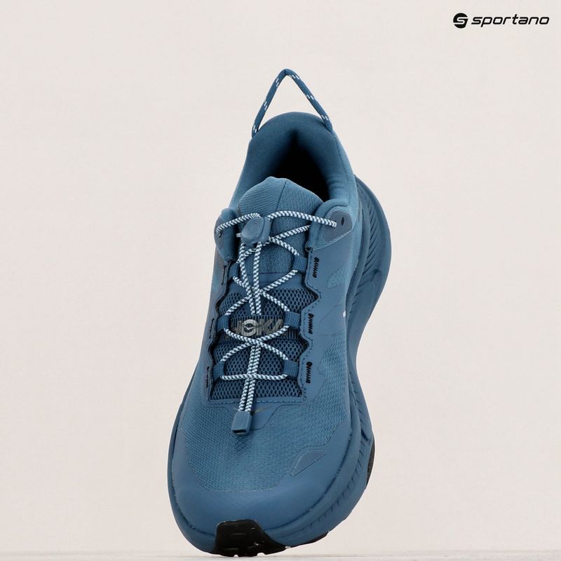 Кросівкі для бігу чоловічі HOKA Transport GTX real teal/real teal 9