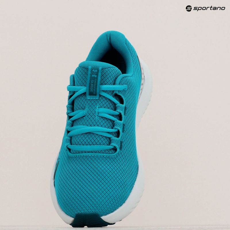 Черевики для бігу чоловічі Under Armour Charged Surge 4 circuit teal/halo gray/hydro teal 9