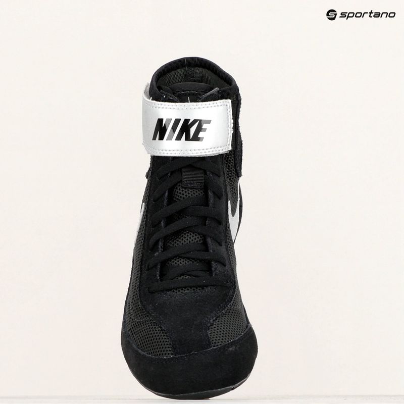 Борцівські кросівки Nike Speedsweep VII чорний / сріблястий металік 11