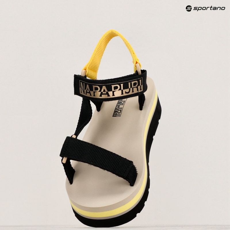 Босоніжки жіночі Napapijri NP0A4I8I yellow/black 9