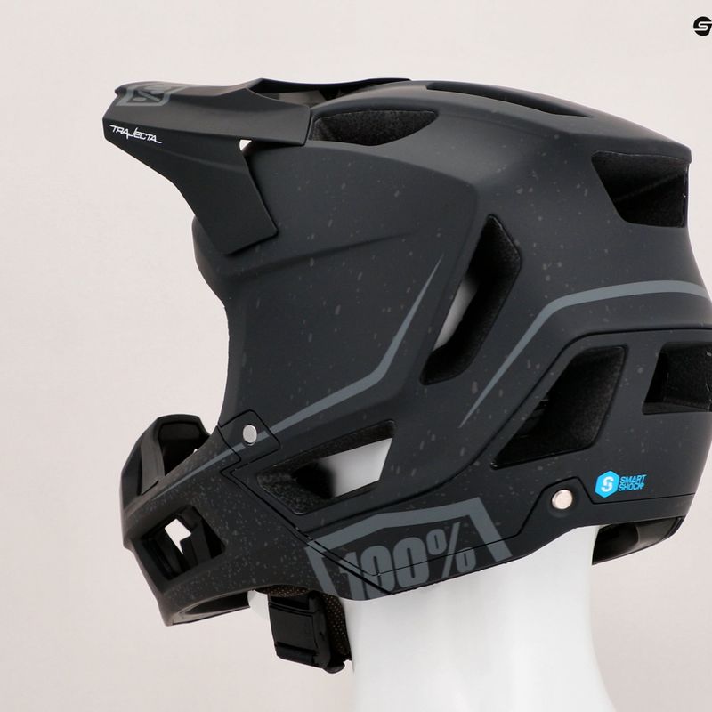 Велосипедний шолом 100% Trajecta w/Fidlock чорний 9