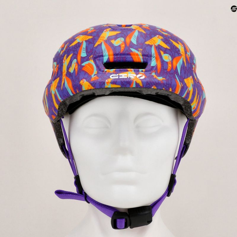 Дитячий велосипедний шолом Giro Scamp II matte purple libre 7