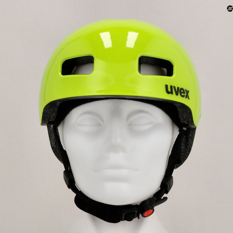 Шолом велосипедний дитячий UVEX HLMT 4 neon yellow 12