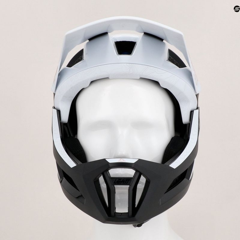 Шолом велосипедний Leatt MTB Enduro 3.0 V23 чорно-білий 1023014751 10
