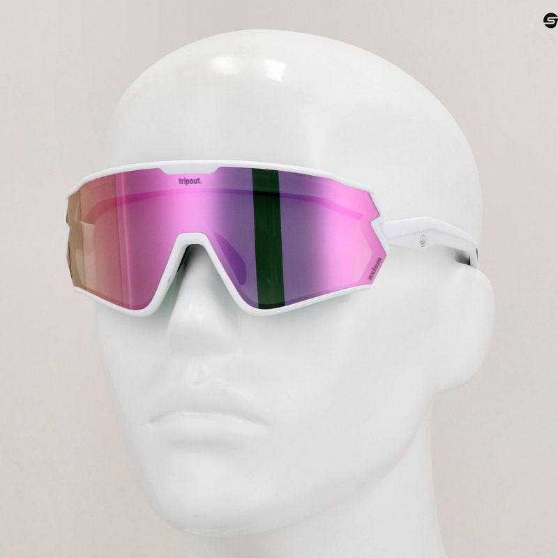Окуляри сонцезахисні Tripout Infinity white/pinky axiom 7