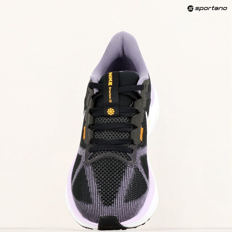 Кросівки для бігу жіночі Nike Structure 25 black / daybreak / lilac bloom / white 9