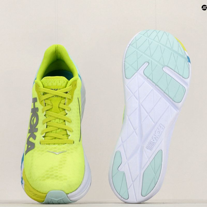 Кросівки HOKA Rocket X blue glass/evening primrose 8