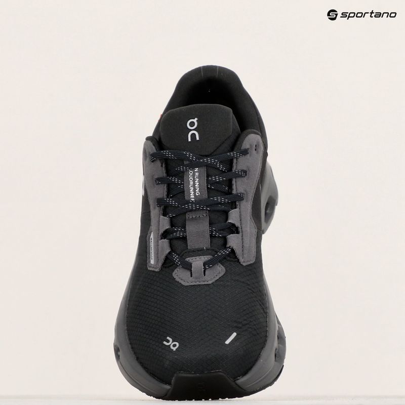 Черевики для бігу жіночі On Cloudrunner 2 Waterproof magnet/black 20