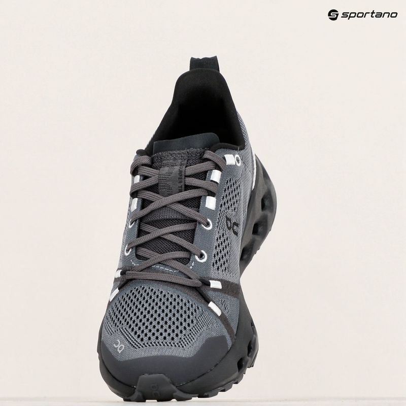 Черевики для бігу жіночі On Running Cloudsurfer Trail eclipse/black 15