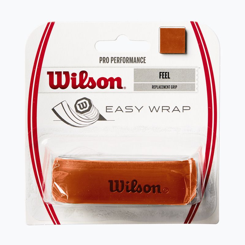 Обмотка для ракеток тенісних Wilson Pro Performance Grip brown