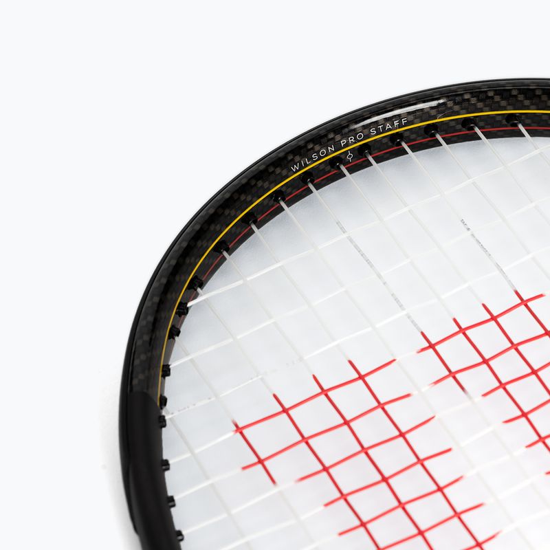 Ракетка тенісна дитяча Wilson Pro Staff 26 V13.0 чорна WR050410U+ 6