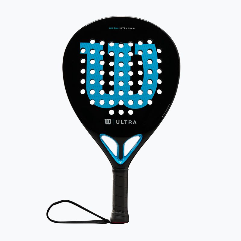 Ракетка для падл-тенісу Wilson Ultra Team V2 Padel чорно-блакитна WR067011U2 6