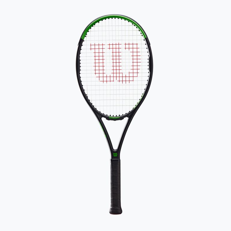 Ракетка тенісна Wilson Blade Feel 103 чорно-зелена WR083310U 7