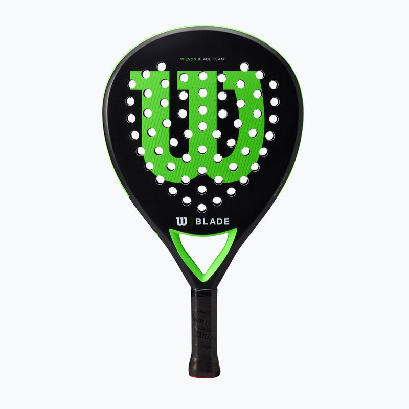Ракетка для падл-тенісу Wilson Blade Team V2 Padel чорно-зелена WR067411U2 6
