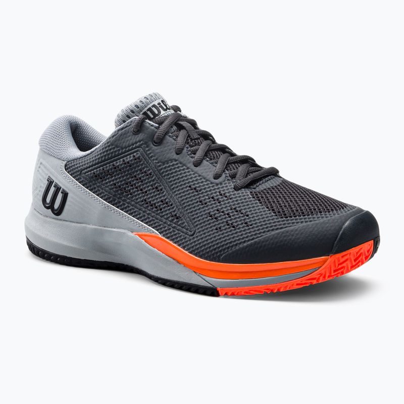 Кросівки для тенісу чоловічі Wilson Rush Pro Ace сірі WRS328660