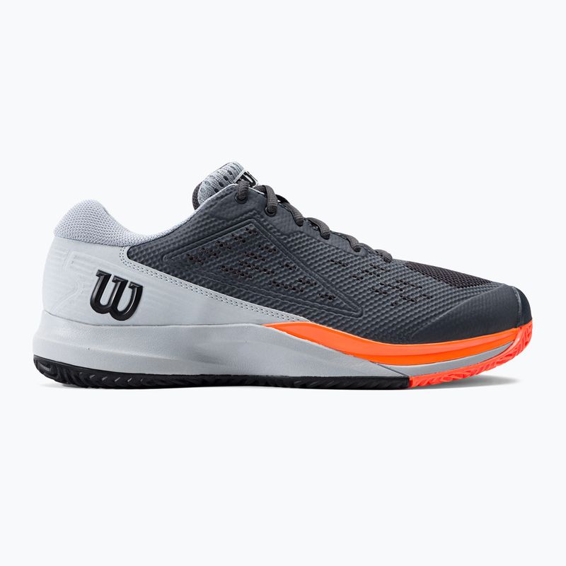 Кросівки для тенісу чоловічі Wilson Rush Pro Ace сірі WRS328660 2