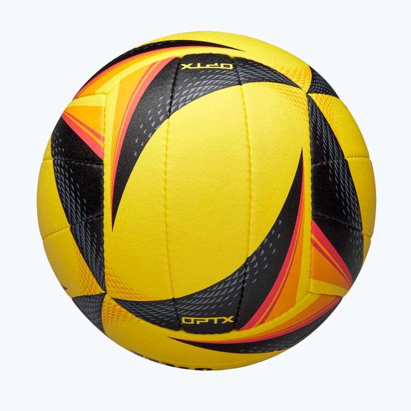 М'яч волейбольний Wilson OPTX AVP VB Game black/yellow розмір 5 6