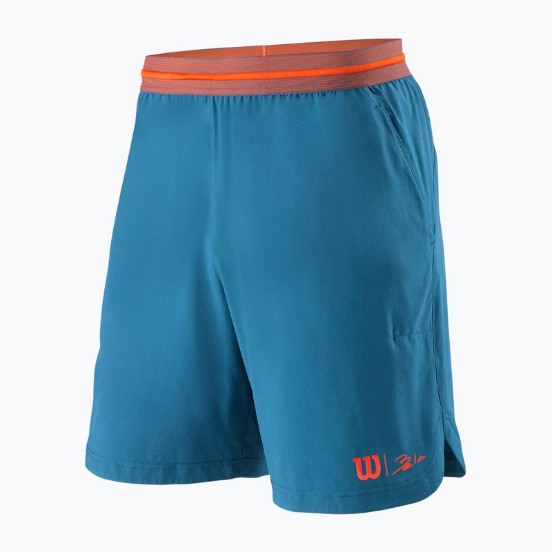 Шорти тенісні чоловічі Wilson Bela Power 8 Short II блакитні WRA806901