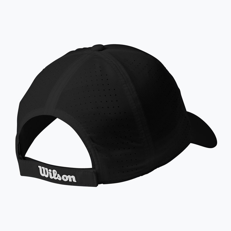 Бейсболка чоловіча Wilson Ultralight Tennis Cap II чорна WRA815202 6