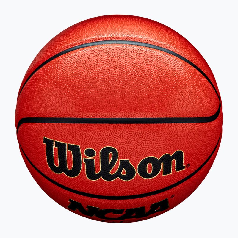 М'яч баскетбольний Wilson NCAA Legend orange/black розмір 6 5