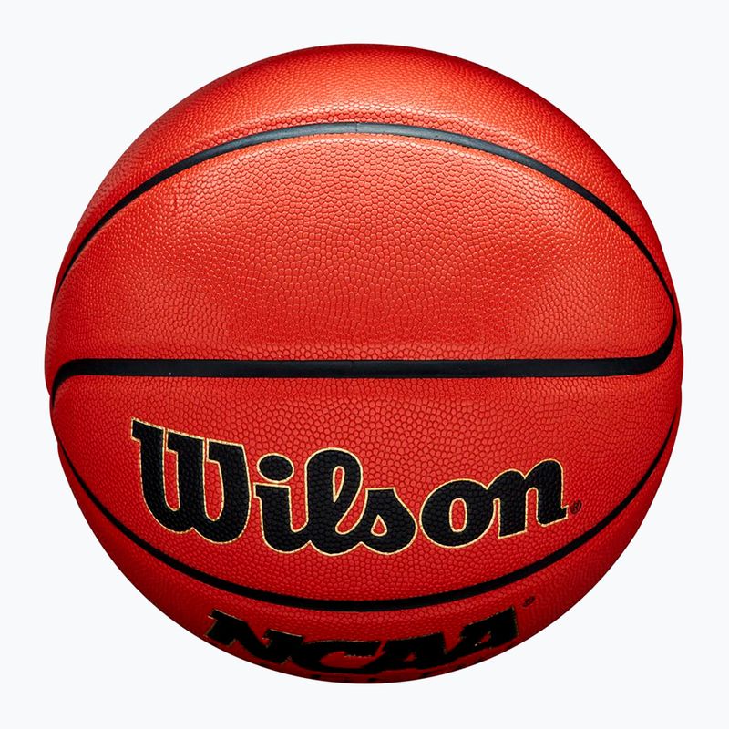 М'яч баскетбольний Wilson NCAA Legend orange/black розмір 5 3