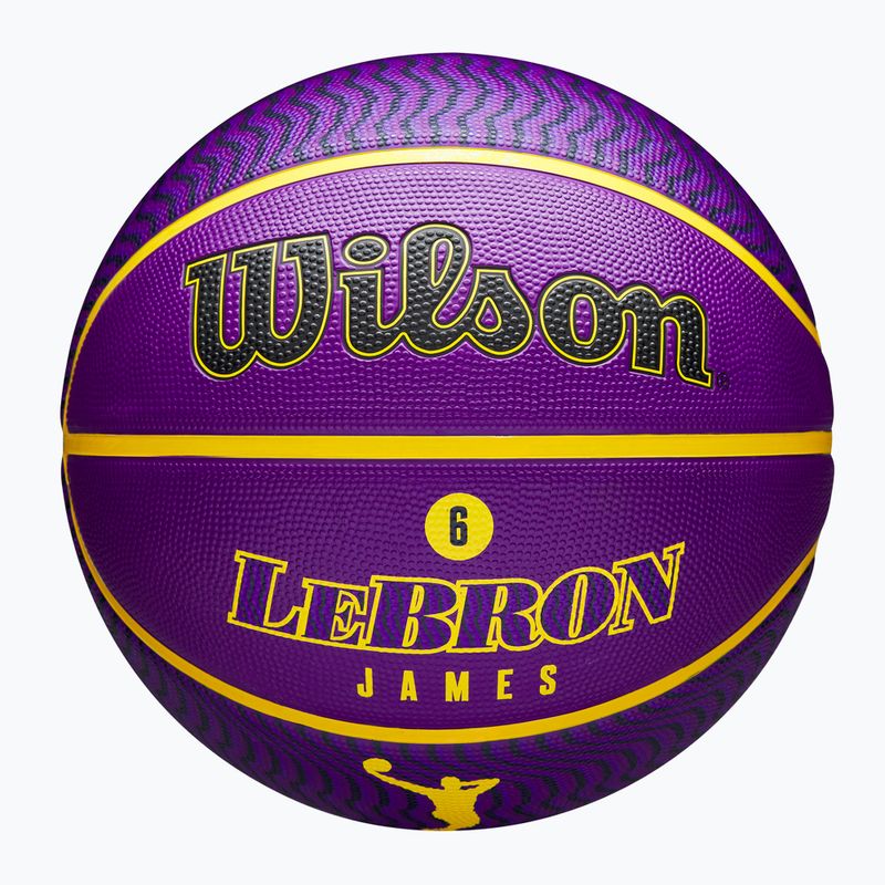 Баскетбольний м'яч Wilson NBA Player Icon Outdoor Lebron WZ4005901XB7 Розмір 7