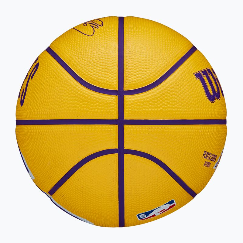 Баскетбольний м'яч Wilson NBA Player Icon Mini Lebron WZ4007201XB3 Розмір 3 5