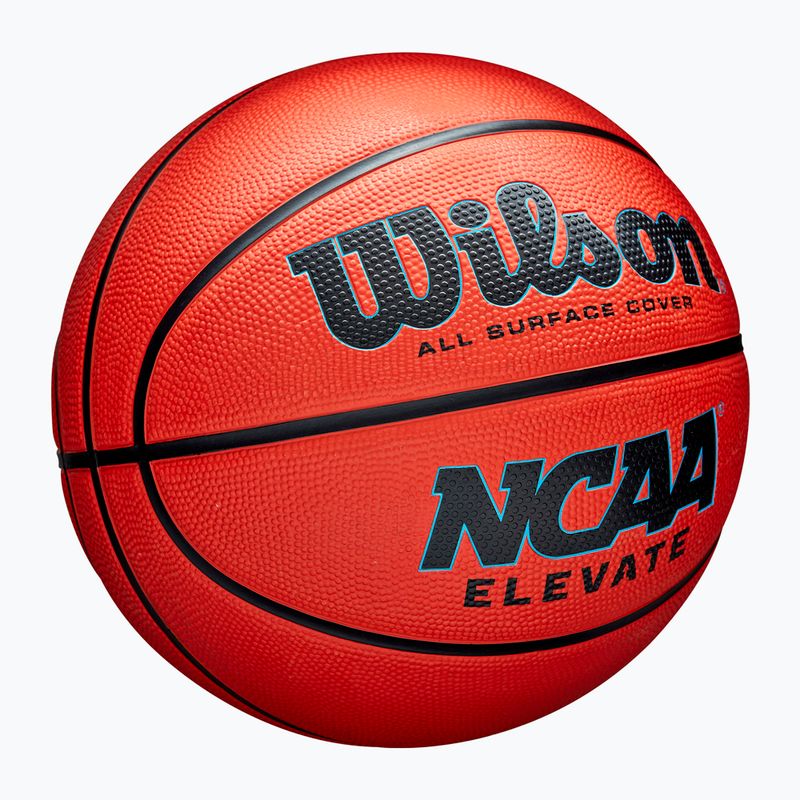 М'яч баскетбольний Wilson NCAA Elevate orange/black розмір 7 2