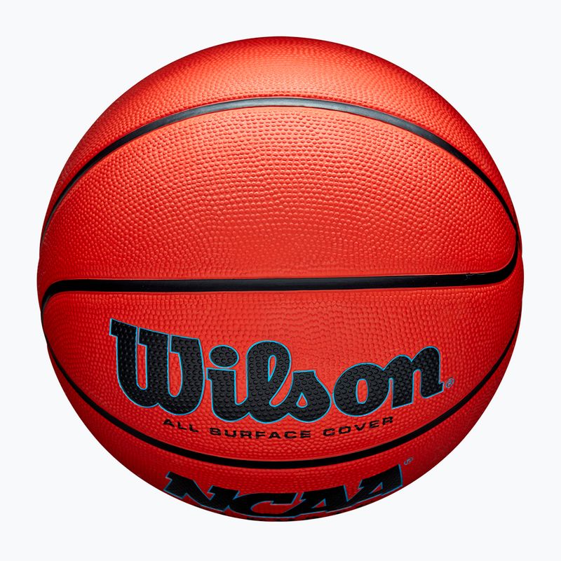 М'яч баскетбольний Wilson NCAA Elevate orange/black розмір 7 4