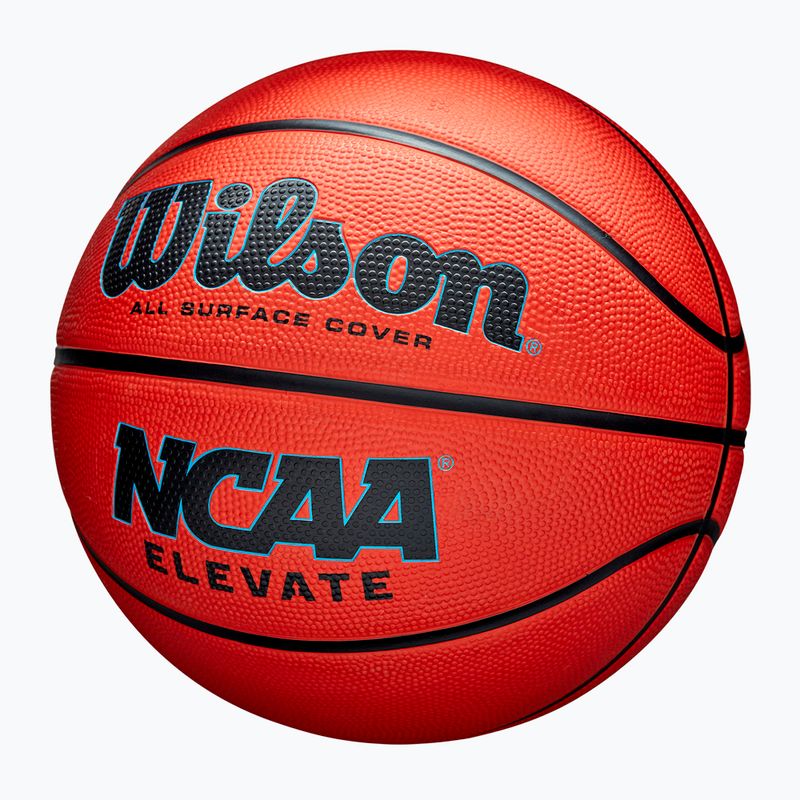 М'яч баскетбольний Wilson NCAA Elevate orange/black розмір 6 3