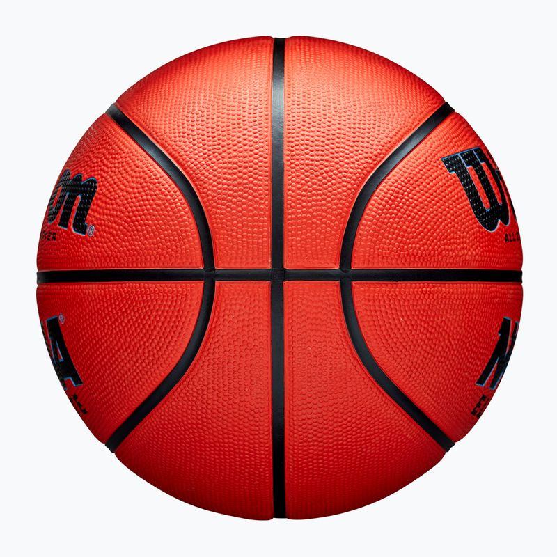 М'яч баскетбольний Wilson NCAA Elevate orange/black розмір 6 6