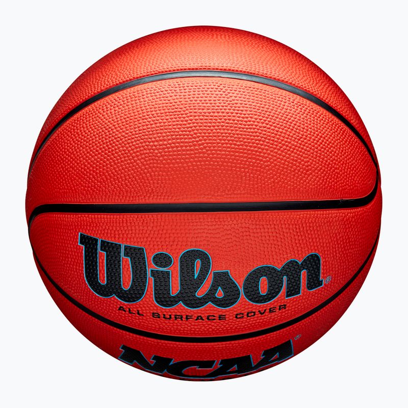 М'яч баскетбольний дитячий Wilson NCAA Elevate orange/black розмір 5 4