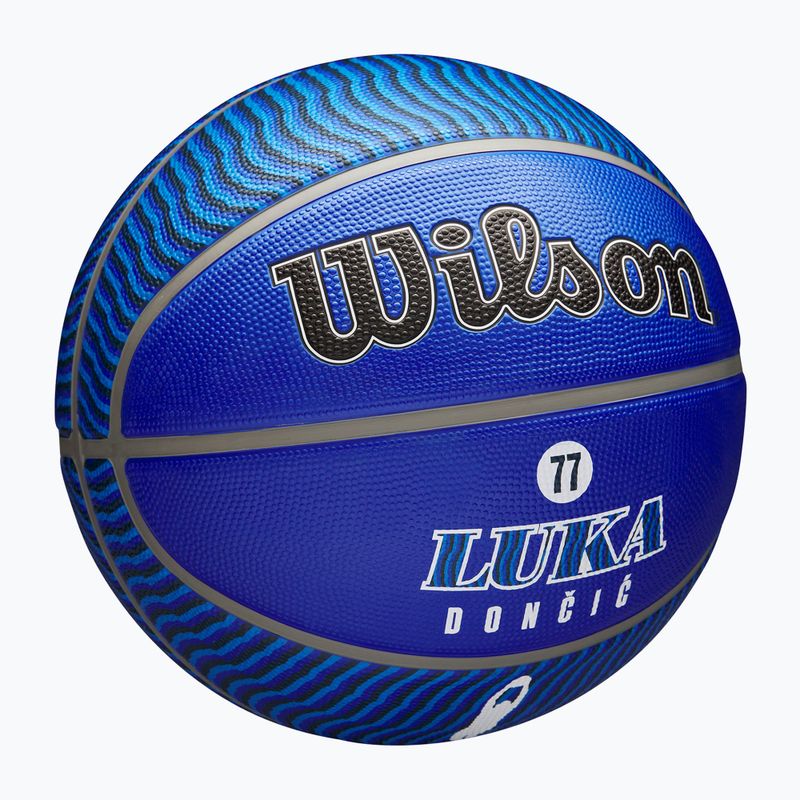 Баскетбольний м'яч Wilson NBA Player Icon Outdoor Luka WZ4006401XB7 Розмір 7 2