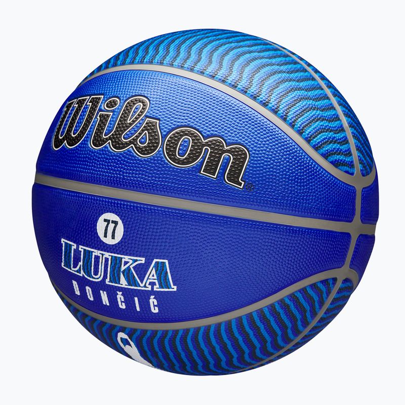 Баскетбольний м'яч Wilson NBA Player Icon Outdoor Luka WZ4006401XB7 Розмір 7 3