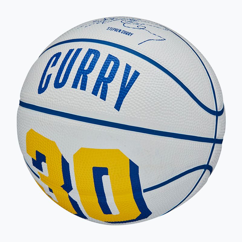 Баскетбольний м'яч Wilson NBA Player Icon Mini Curry WZ4007401XB3 Розмір 3 4