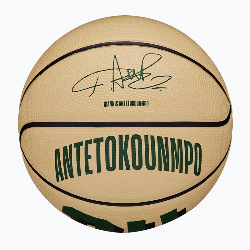 Баскетбольний м'яч Wilson NBA Player Icon Mini Giannis WZ4007501XB3 Розмір 3