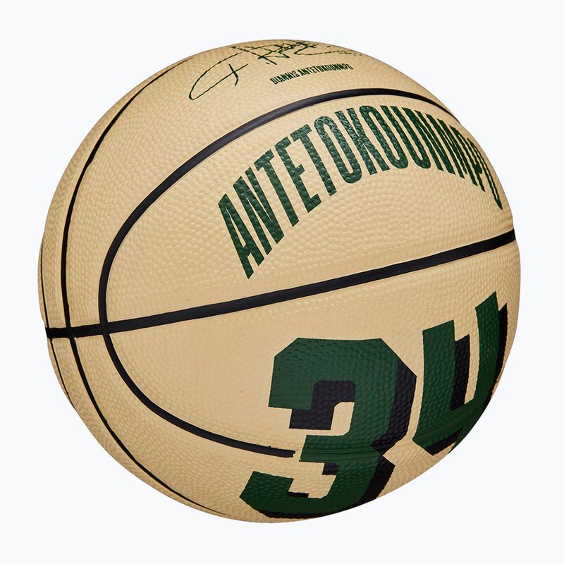 Баскетбольний м'яч Wilson NBA Player Icon Mini Giannis WZ4007501XB3 Розмір 3 3