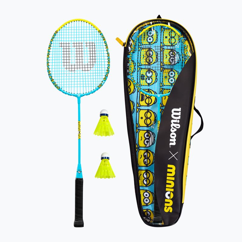 Набір для бадмінтону дитячий Wilson Minions 2.0 black/yellow
