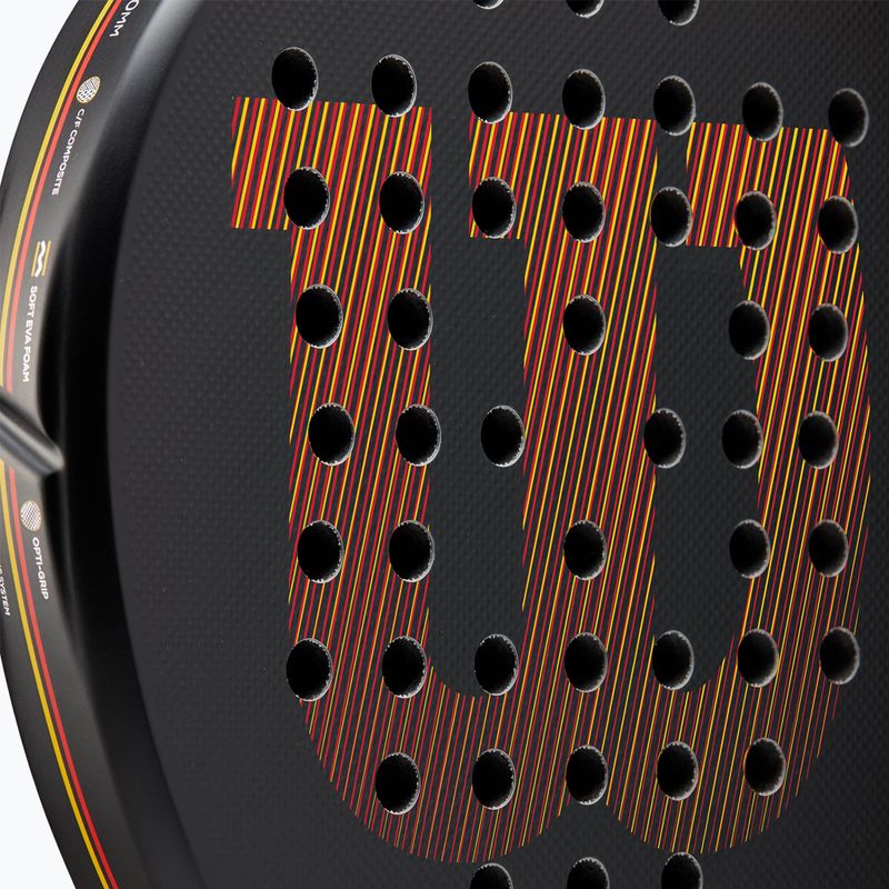 Ракетка для падлю Wilson Pro Staff V2 Elite black/red/yellow 5