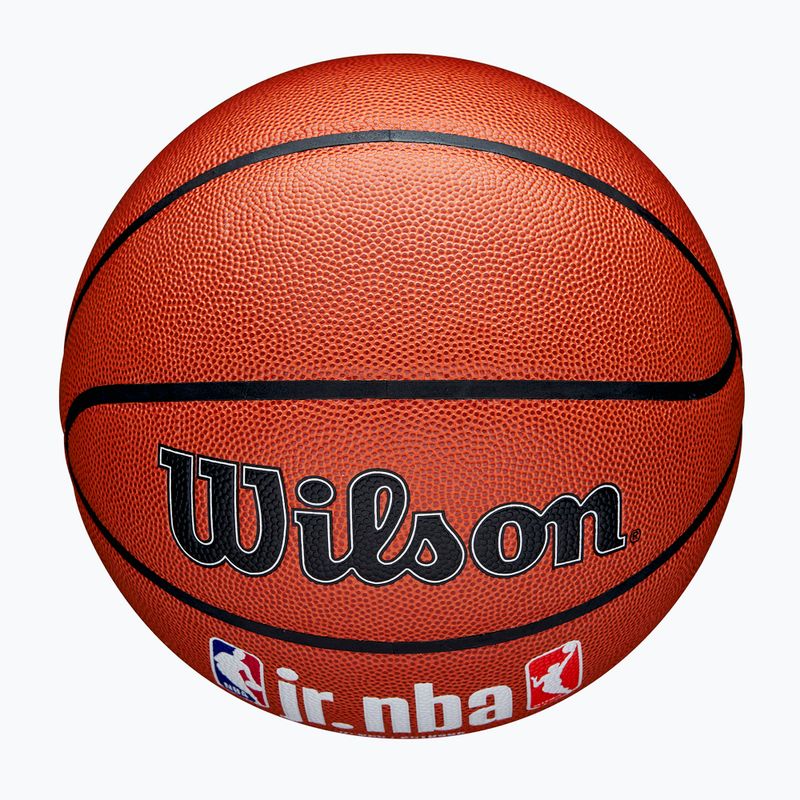М'яч баскетбольний Wilson NBA JR Fam Logo Indoor Outdoor brown розмір 6 4